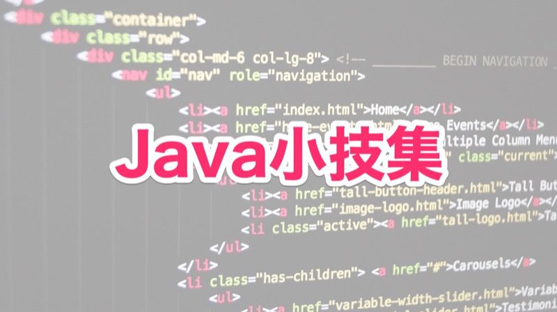 Java小技集